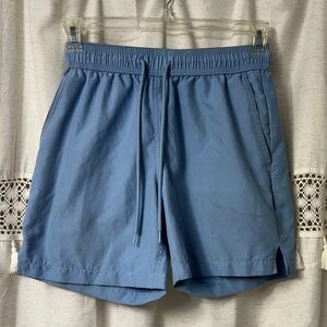 Classic Drawstring Men’s Shorts in Light Blue